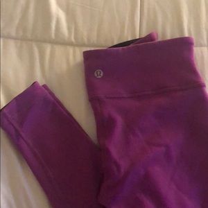Purple Lululemon Leggings